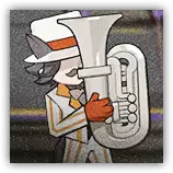 Parading Jazz Musician CNV8