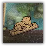 Wooden Paperweight AN15